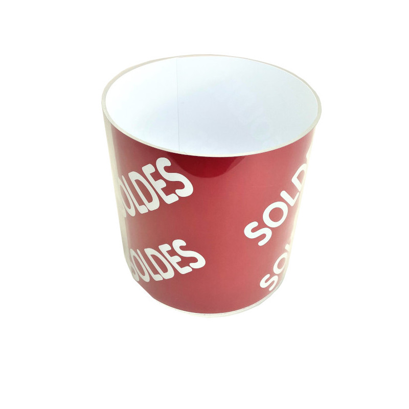 Bac soldeur rond à poser vide #VPP0321-S