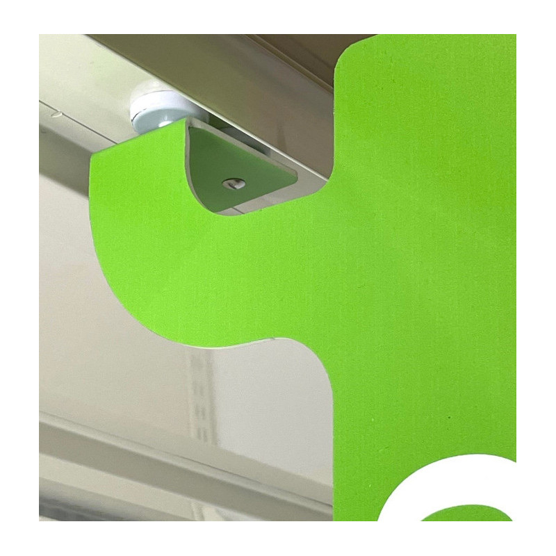 Séparateur de rayon BIO sous tablette #VSP0313