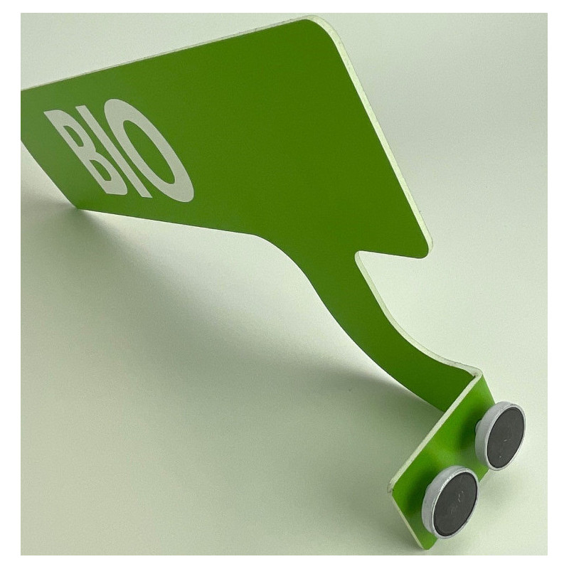 Séparateur de rayon BIO sous tablette #VSP0313