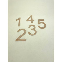 Réalisation Lettrage découpé en plexi avec un vinyle décor Bois