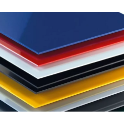 Plaque de PVC rigide à couleur