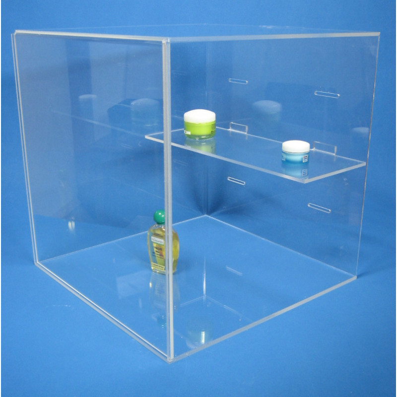 vitrine plexi avec tablette #VMB0071