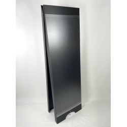Chevalet tréteau porte affiche grand format PVC noir