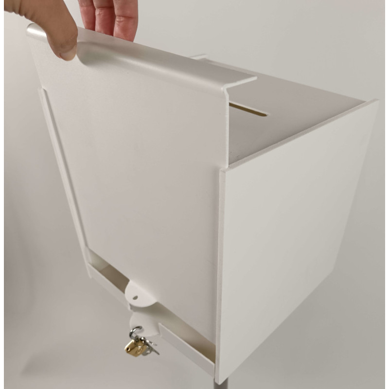 ouverture d'Urne blanche + cadenas