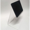 photo Support tablette rehaussée en plexi avec tablette en exemple