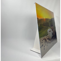 Panneau haut de gondole ouverture magnétique