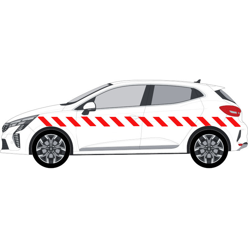 Balisage Bande réfléchissante de véhicule