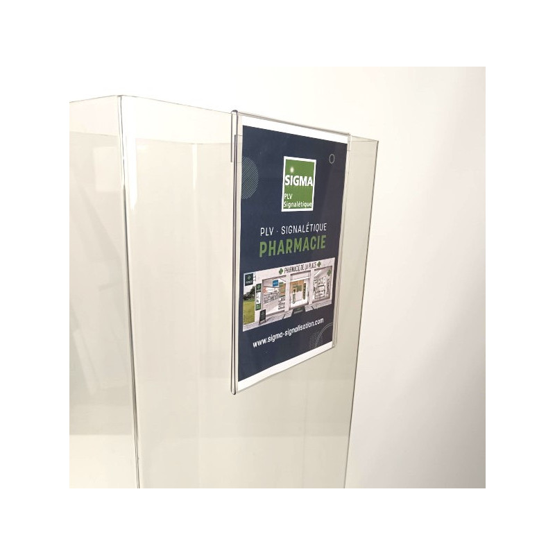 PORTE-AFFICHE-BAC-SOLDEUR en A4 et A5