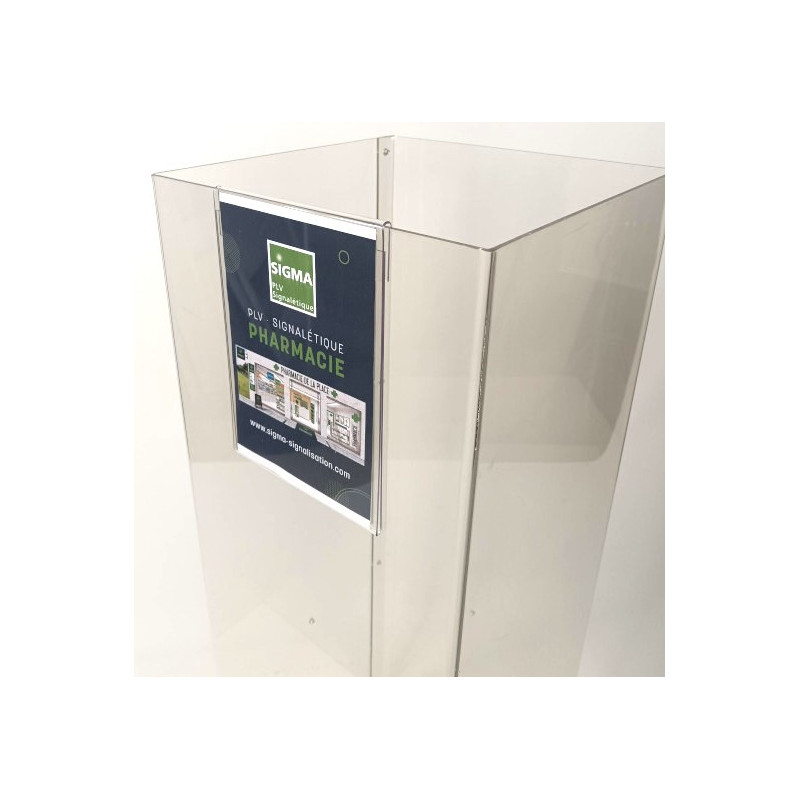 PORTE-AFFICHE-BAC-SOLDEUR