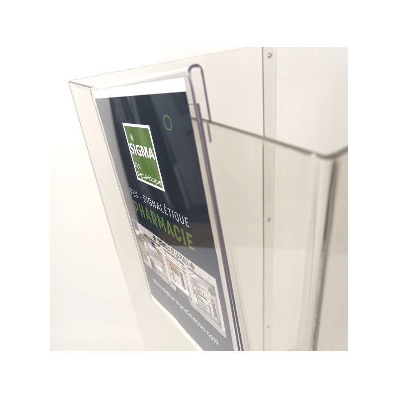 PORTE-AFFICHE-BAC-SOLDEUR en A4 et A5