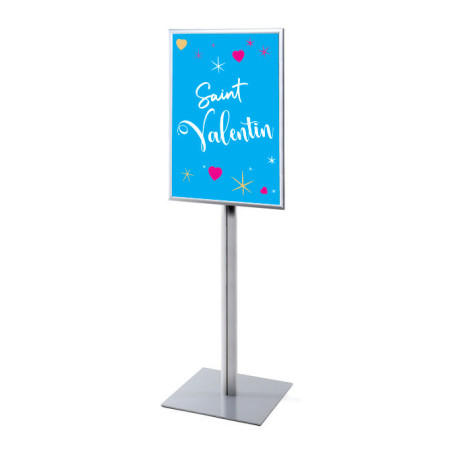 Cadre porte affiche A1 clippant 1 pied