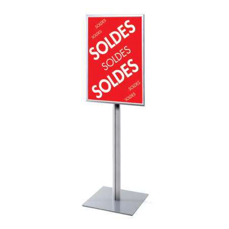 Cadre porte affiche A1 clippant 1 pied