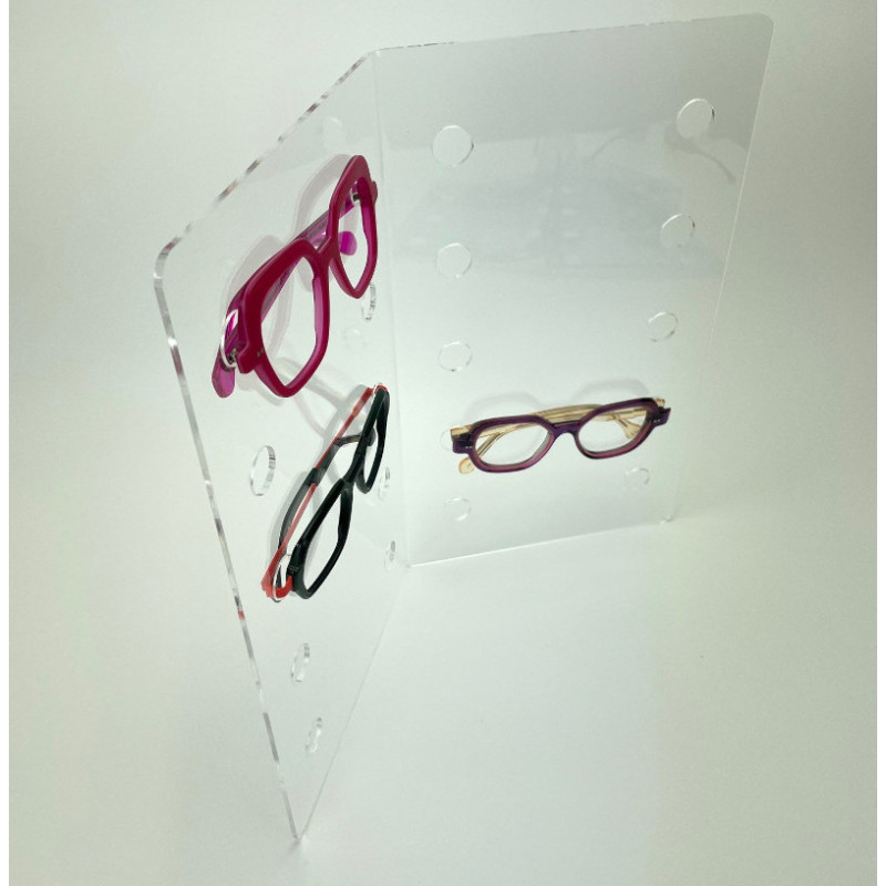 Porte-lunettes 2 faces angle #VPP0058