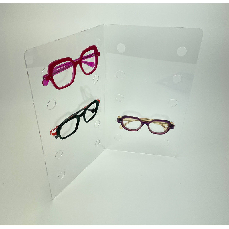 Porte-lunettes 2 faces angle #VPP0058
