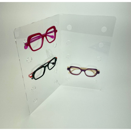 Porte-lunettes 2 faces angle #VPP0058 Porte-lunettes 2 faces angle #VPP0058