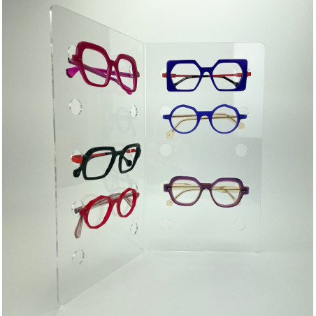 Porte-lunettes 2 faces angle #VPP0058 Porte-lunettes 2 faces angle #VPP0058