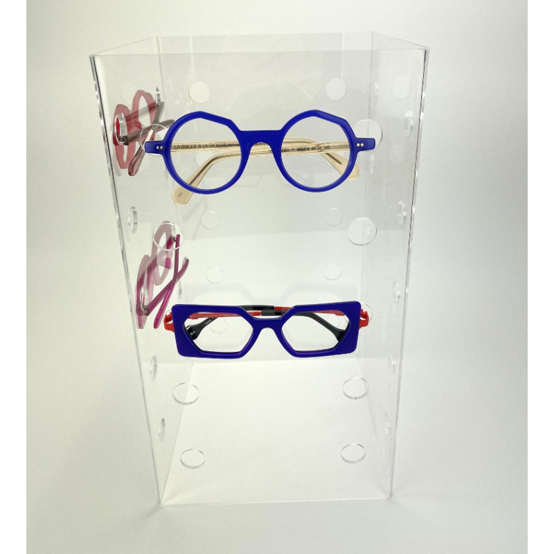 colonne porte lunettes 4 faces #VPP0060