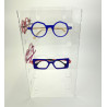 colonne porte lunettes 4 faces #VPP0060