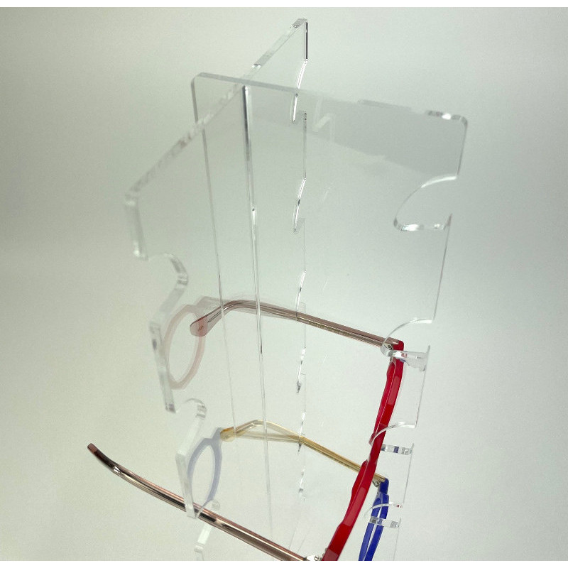 Porte-lunettes imbric en T #VPP0050