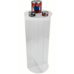 présentoir colonne plexiglass #VPP0281