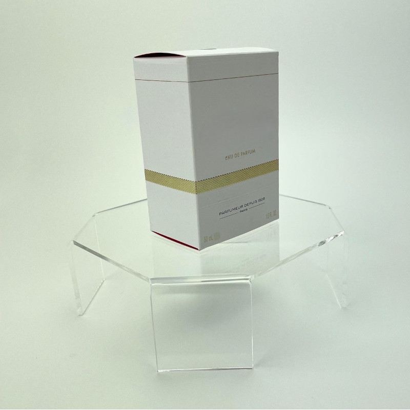 présentoir produit plexi avec produit en exemple #VPP3721