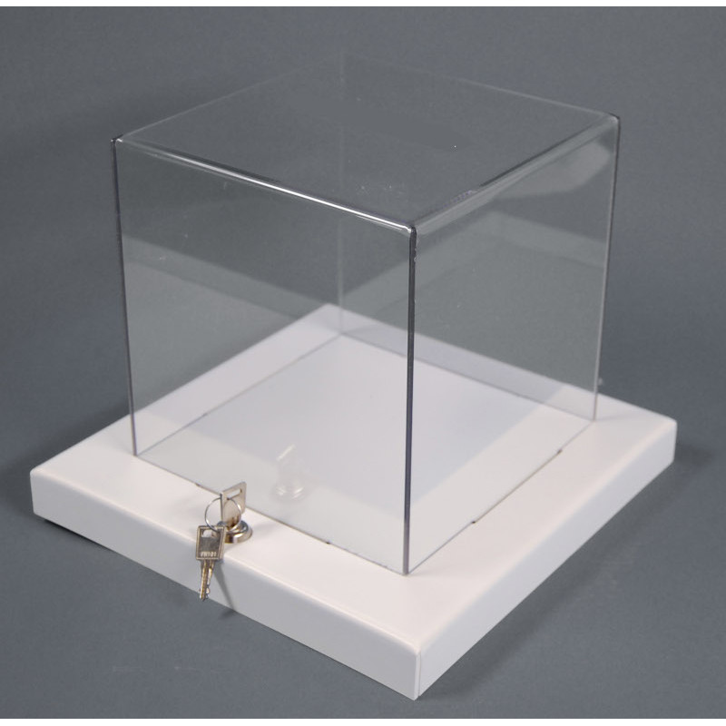 urne de vote à podium blanc #VPB0240