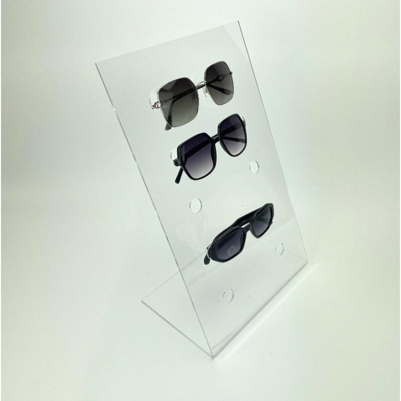 Porte lunettes incline plexi 6 niveaux #VPP0051