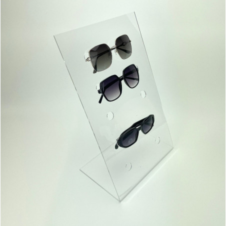 Porte lunettes incline plexi 6 niveaux #VPP0051 Porte lunettes incline plexi 6 niveaux #VPP0051