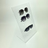 Porte lunettes incline plexi 6 niveaux #VPP0051