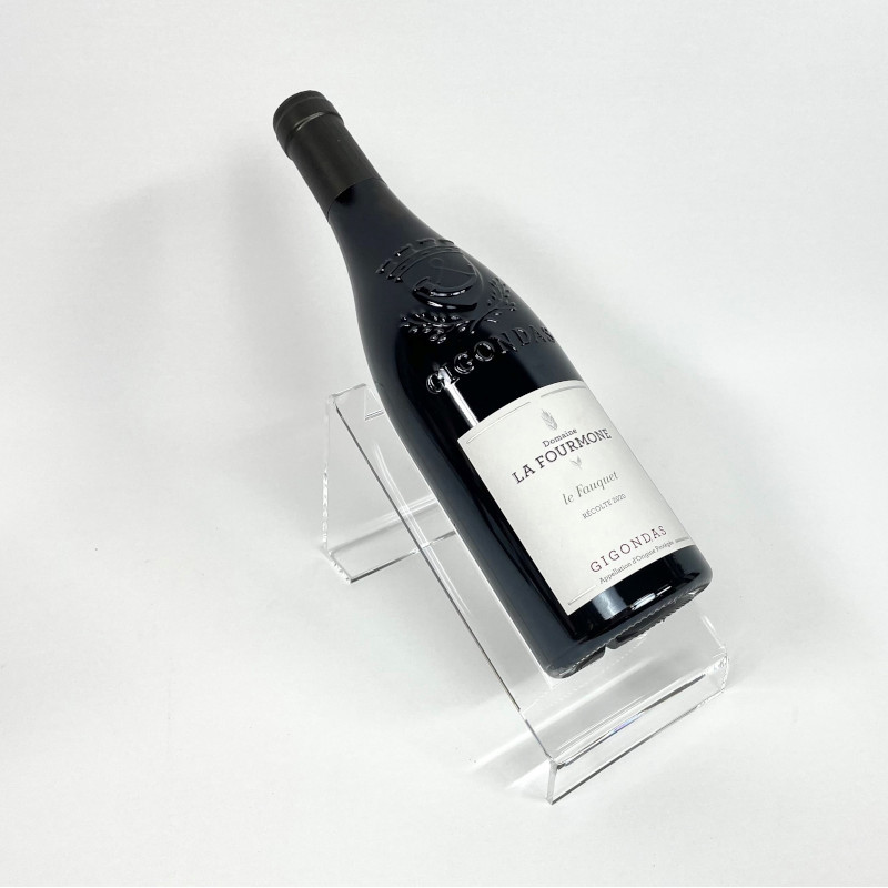 Porte bouteille incliné