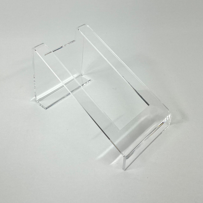 Présentoir porte bouteille incliné vide