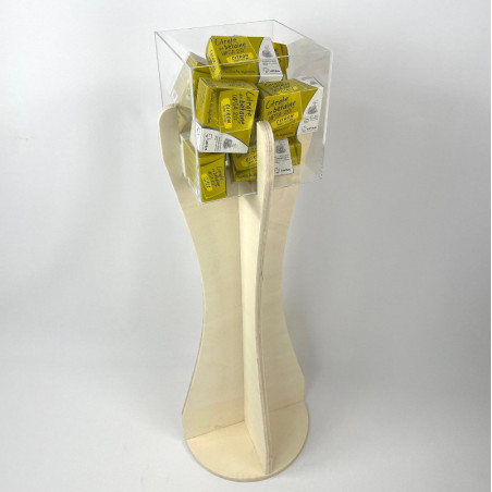 Bac à vrac sur pied bois