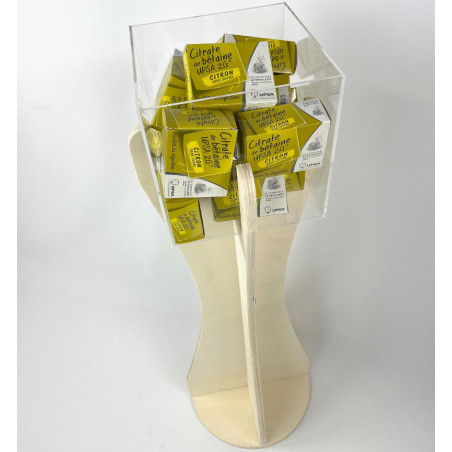 Bac à fouille sur pied bois