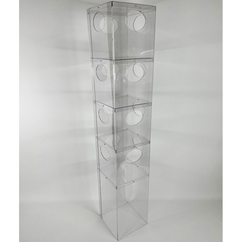 tour distributrice vrac sur 4 niveaux, vue vide