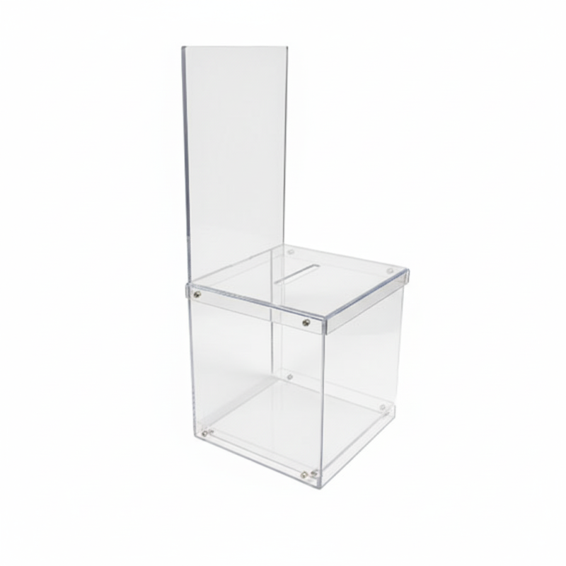 urne transparente porte affiche # VPB0258