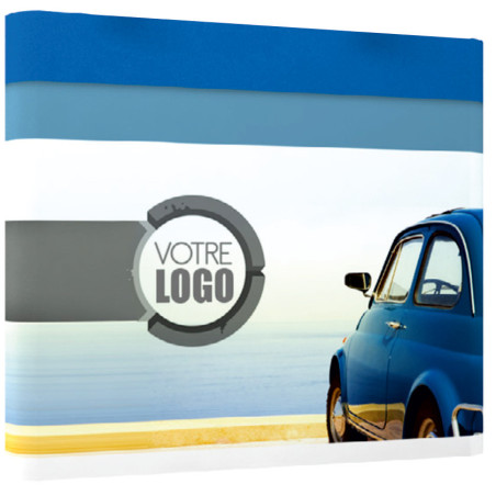 Stand parapluie droit imprimé à bords arrondis