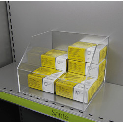 bac soldeur de rayon plexi