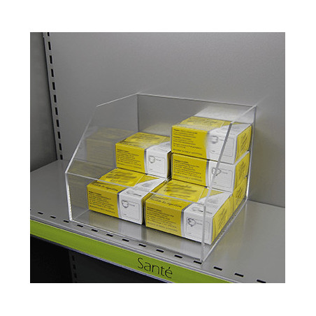 bac soldeur de rayon plexi