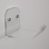 Porte casque audio mural