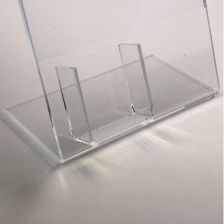 Porte-téléphone à poser avec affichette zoomé