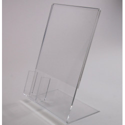 Porte-téléphone à poser avec affichette de face