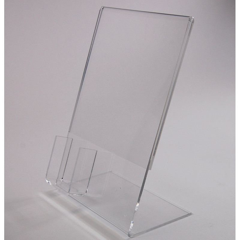 Porte-téléphone à poser avec affichette de face