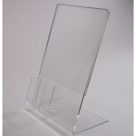 Porte-téléphone à poser avec affichette de face