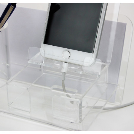 Porte téléphone adaptable au chargeur