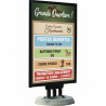 chevalet maxi porte-affiche d'extérieur