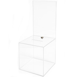 urne de vote avec porte affiche A4