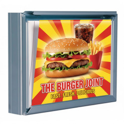 Enseigne murale plane clic lumineuse # EN3701