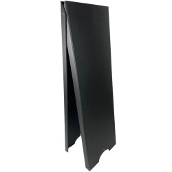 Chevalet tréteau grand format PVC noir
