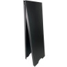 Chevalet tréteau grand format PVC noir