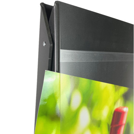 Chevalet Tréteau grand format PVC noir